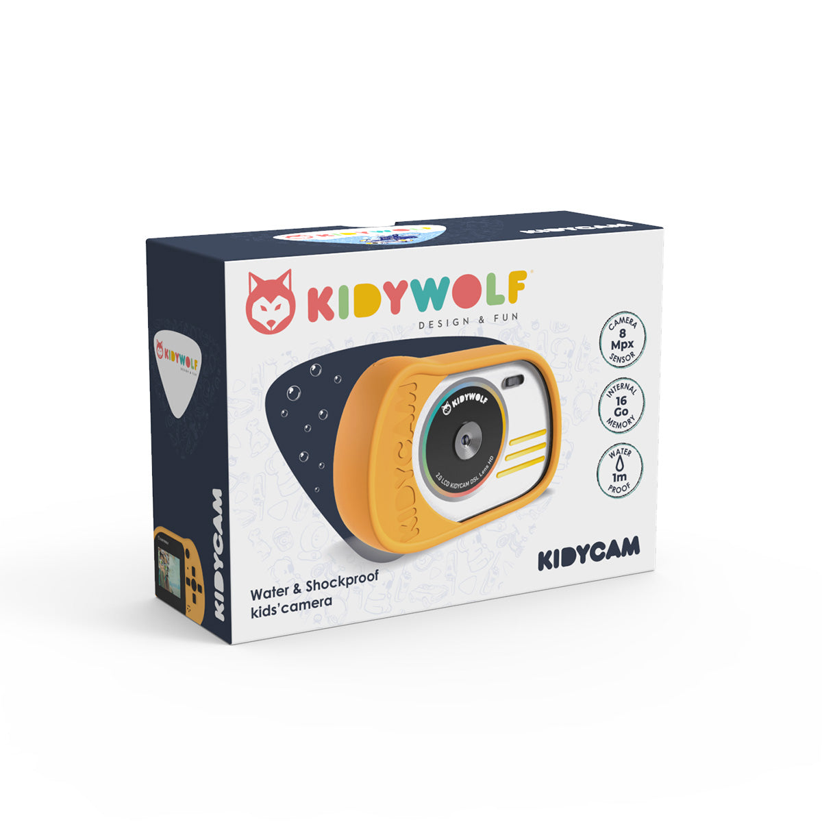 Kidywolf Kidycam Actionkamera orange