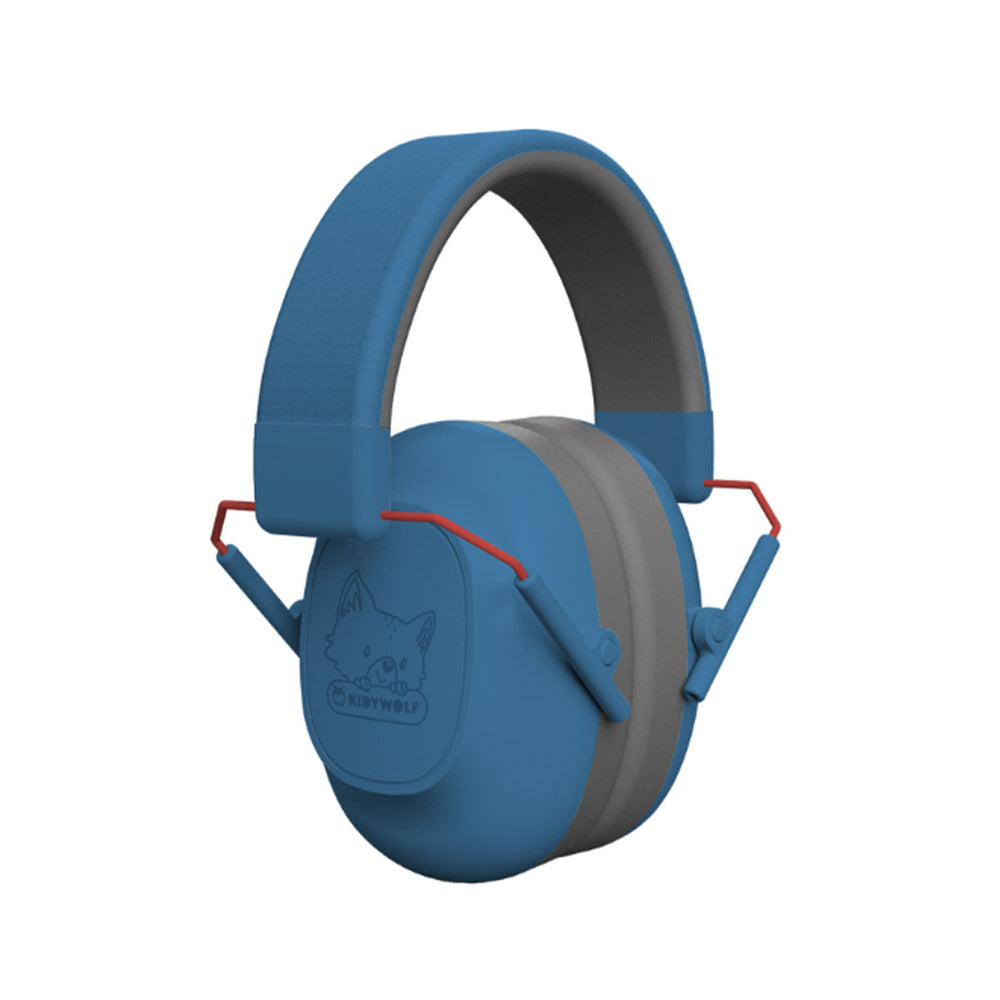 Bescherm de kwetsbare oren van je kindje met de Kidynoise gehoorbeschermers blue van Kidywolf. Perfecte pasvorm en sluiting rondom de oren, zachte oorkappen en gemaakt van huidvriendelijk materiaal. VanZus