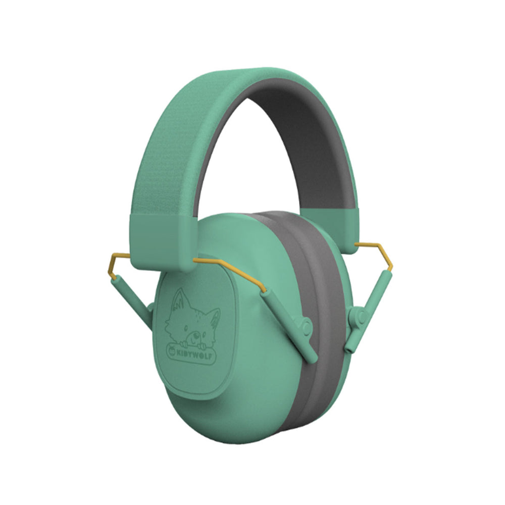 Bescherm de kwetsbare oren van je kindje met de Kidynoise gehoorbeschermers green van Kidywolf. Perfecte pasvorm en sluiting rondom de oren, zachte oorkappen en gemaakt van huidvriendelijk materiaal. VanZus