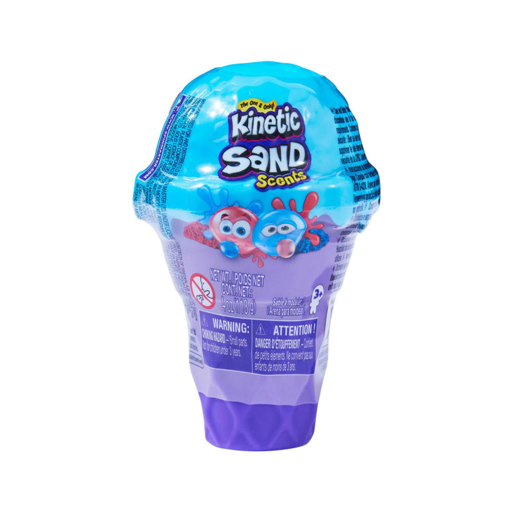 Ken je Kinetic Sand al? Met Kinetic Sand scents ice cream blauw kan je kindje zijn of haar creativiteit de vrije loop laten en de leukste ijsjes maken! Je kindje kan er zowel binnen als buiten mee spelen. Het leuke is dat allebei de kleuren zand ook nog eens heerlijk ruiken! VanZus