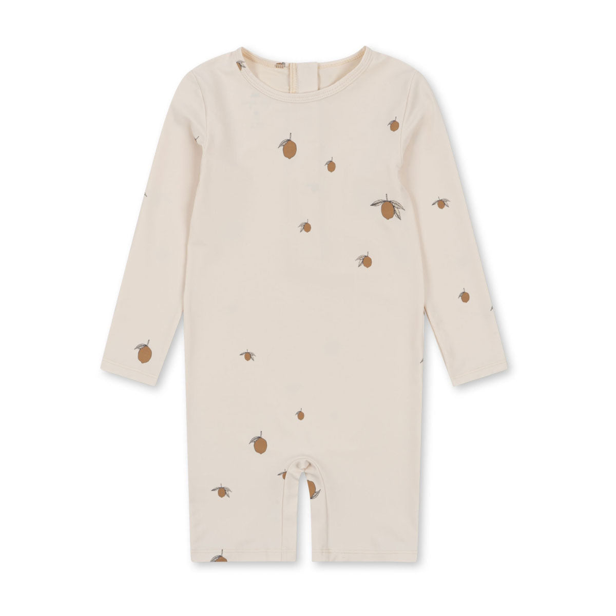 Bescherm je kindje tegen de zon met deze handige Konges Slojd aster onesie lemon. De onesie is ideaal voor op vakantie, een dagje strand of wanneer jullie naar het zwembad gaan. De onesie beschermd je kindje tegen de schadelijke UV stralen van de zon. VanZus