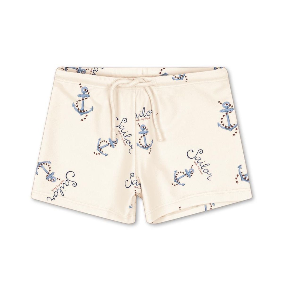 De Konges Slojd aster zwembroek in de variant rock my boat is perfect voor zomerse avonturen. Deze zwembroek is gemaakt van 80% gerecycled polyester en 20% elastaan, wat zorgt voor een comfortabele en flexibele pasvorm. VanZus