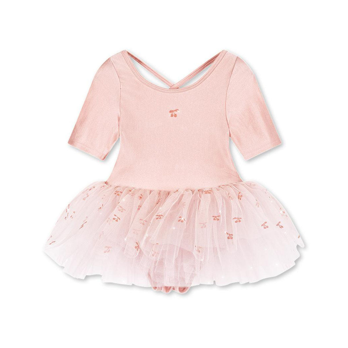 Deze schattige ballerinajurk in de kleur peach skin van Konges Slojd is de ideale jurk voor ballerina's in de dop! Deze mega schattige jurk ziet er enorm schattig uit en zal zeker weten een favoriet kledingitem worden van je kleintje! VanZus