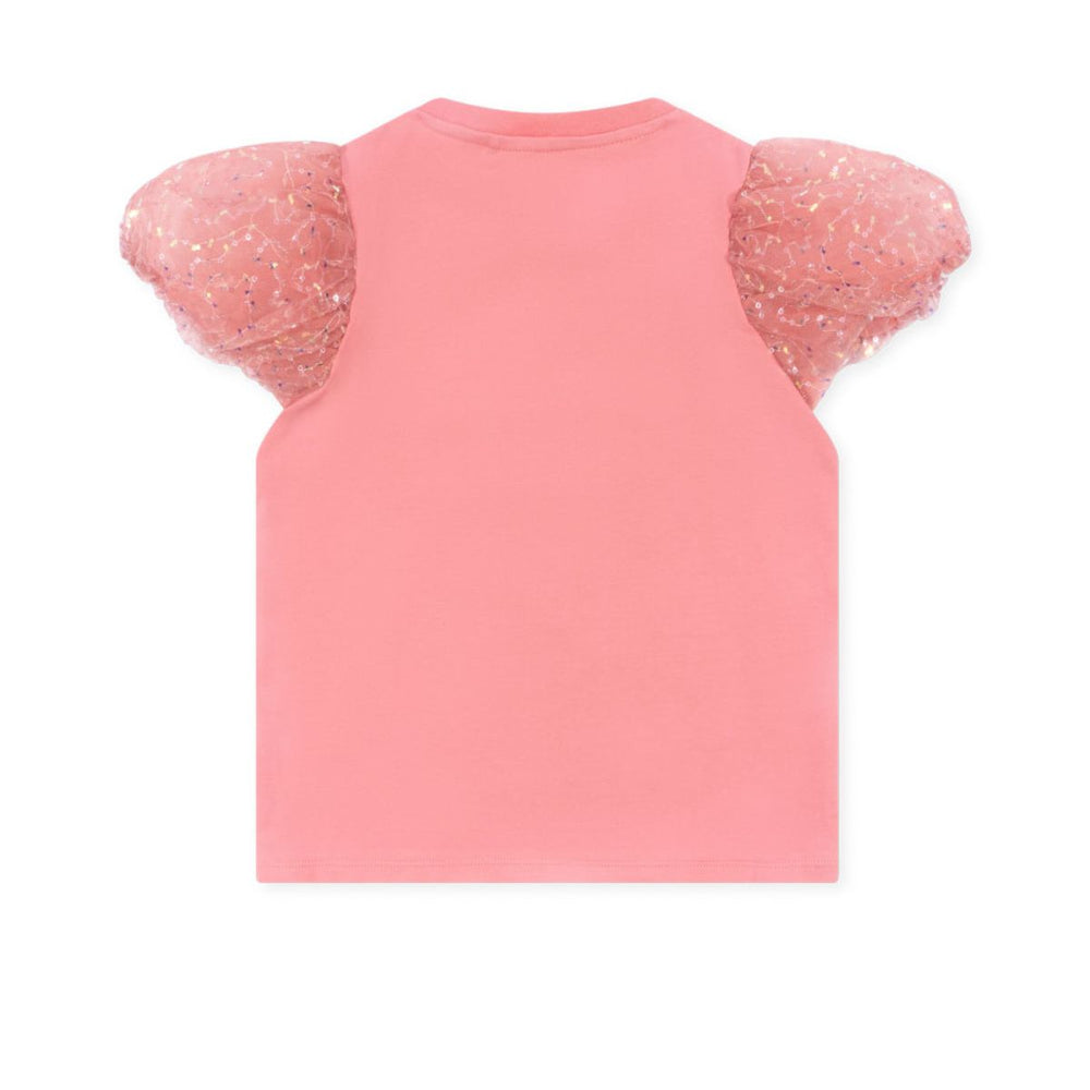 Het Konges Slojd ballerina t-shirt strawberry ice is een schattig en comfortabel shirt van biologisch katoen in de kleur roze. Perfect voor elke gelegenheid! Ook verkrijgbaar in pale dogwood. VanZus