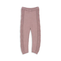 De Konges Slojd cabby broek in deauville mauve in de kleur paars is gemaakt van 100% biologisch katoen. Comfortabel en stijlvol, voor echte fashionista's. VanZus