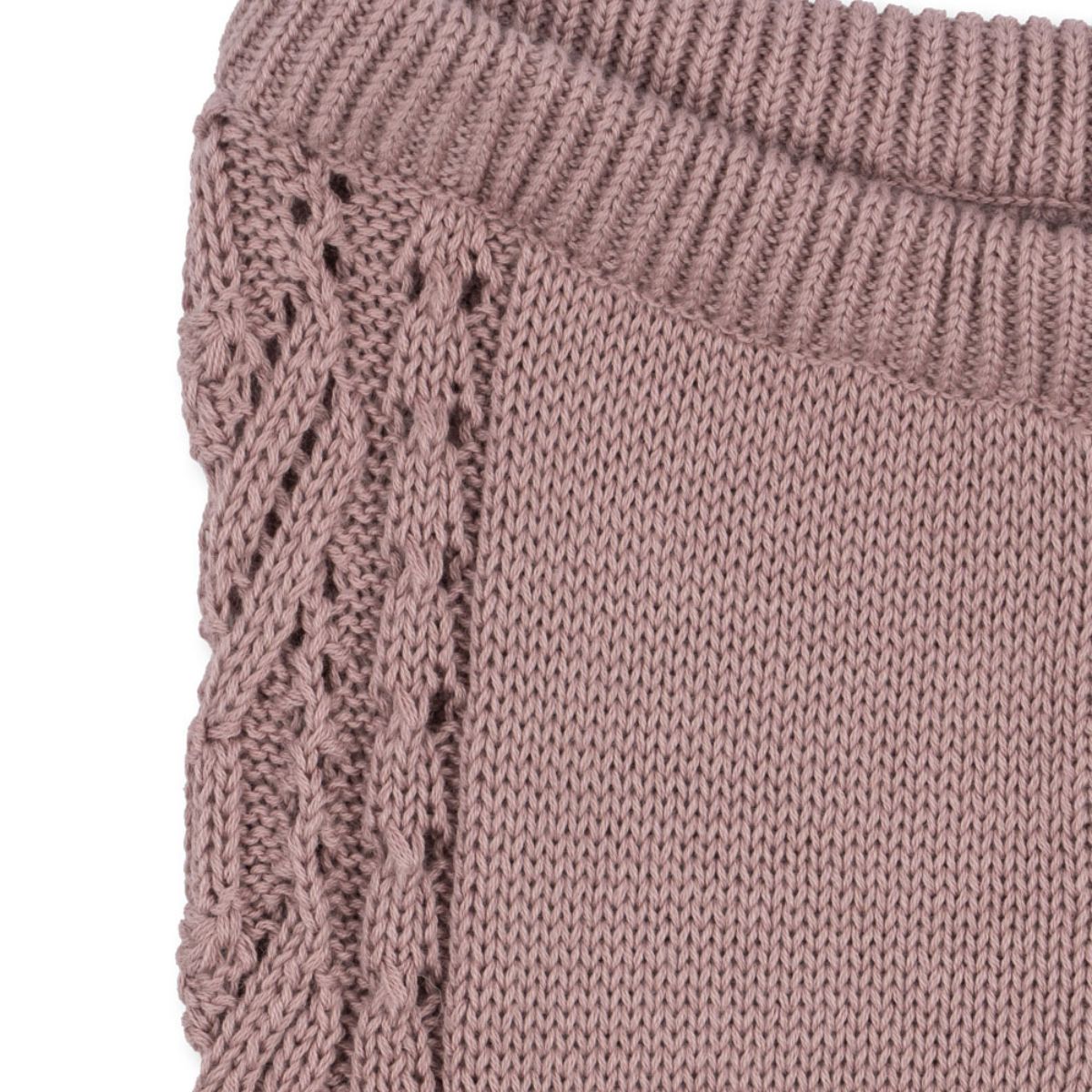 De Konges Slojd cabby broek in deauville mauve in de kleur paars is gemaakt van 100% biologisch katoen. Comfortabel en stijlvol, voor echte fashionista's. VanZus