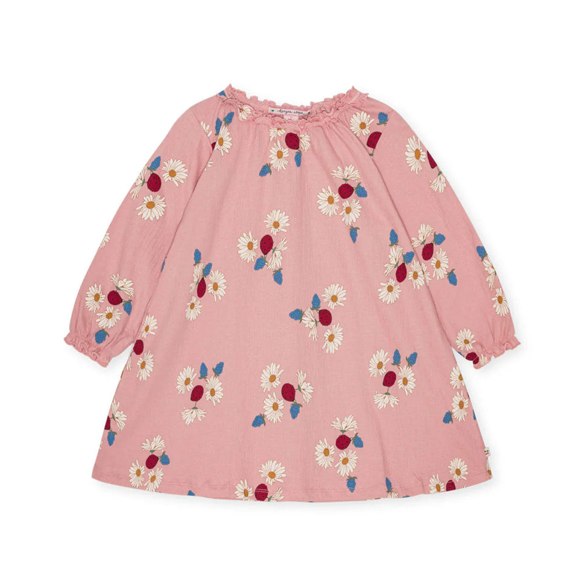 Ben je op zoek naar een lief jurkje voor jouw kleintje? Dan is deze chleo daisy blush van het merk Konges Slojd een must have! Dit lieve jurkje is voorzien van een schattige bloemenprint en is dan ook perfect voor echte hartendiefjes! VanZus