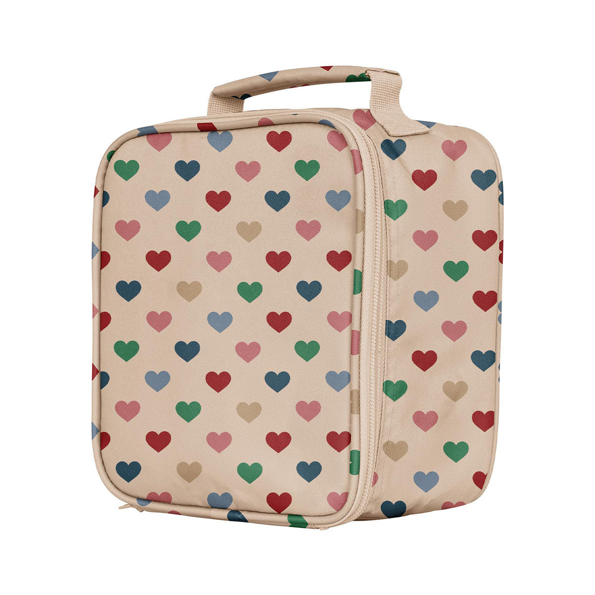 Deze Konges Slojd clover thermo lunchtas in de variant coeur colorè frappe is ideaal voor als je kindje op pad of naar school gaat. De tas is gemaakt van 100% polyester en werkt isolerend, waardoor je warm voedsel goed warm kunt houden en koude etenswaren goed koud blijven. VanZus