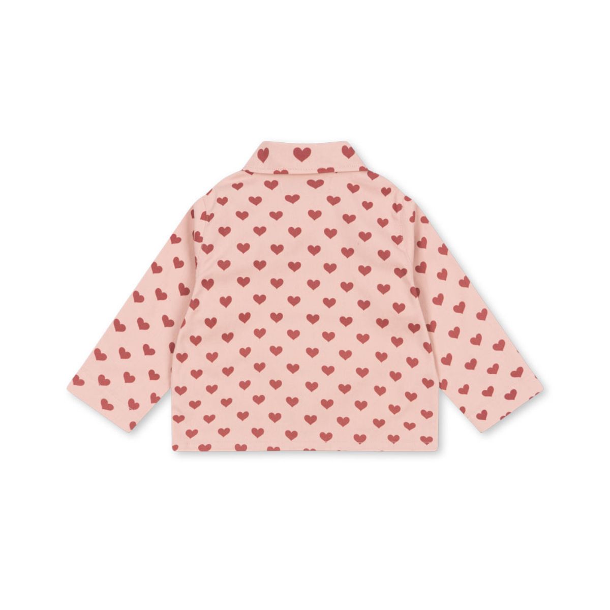 Het Konges Slojd fen jasje in de kleur amour rouge is een schattig, roze jasje van 100% biologisch katoen. Perfect voor de lente en zomer! Ideaal voor jouw kleintje. Combineer met bijpassende jurk. VanZus