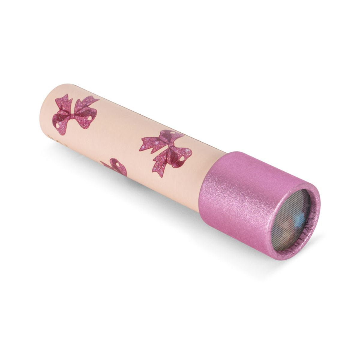 De Konges Slojd kaleidoscoop in de kleur bow rose biedt kleurrijke patronen en stimuleert de verbeelding van uw kind. Een duurzaam en stijlvol speelgoed voor uren kijkplezier. VanZus