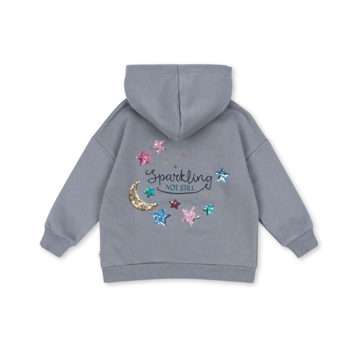 De Konges Slojd lou hoodie met pailletten tradewinds is een sprankelende hoodie van zacht katoen. Met glinsterende pailletten en een capuchon is het perfect voor elke gelegenheid. Comfortabel en stijlvol! VanZus