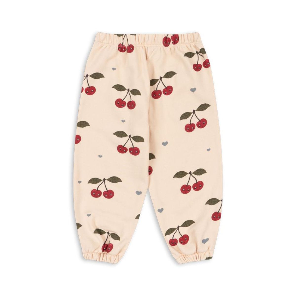 De Konges Slojd lou joggingbroek cherry bestie is comfortabel en vrolijk, gemaakt van zacht biologisch katoen. Perfect voor spelen of ontspannen, met een speelse kersenprint en een goede pasvorm. Een must-have! VanZus