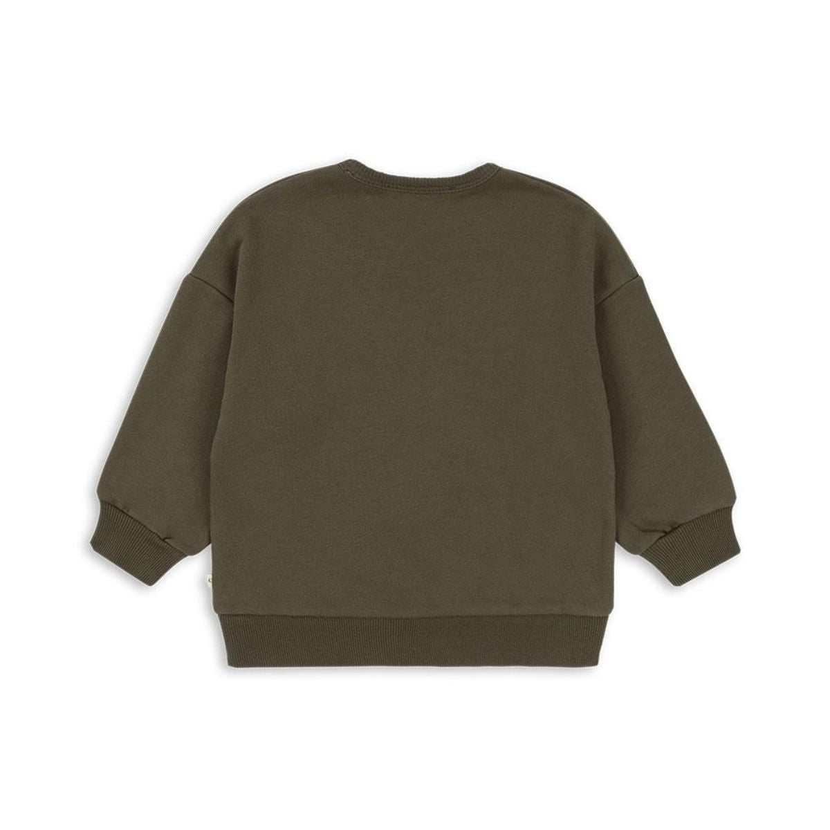 Het Konges Slojd lou sweatshirt kalamata is een must-have voor elke garderobe. Van zacht biologisch katoen, biedt het comfort en een trendy uitstraling met dino's, perfect voor school of casual uitjes! VanZus