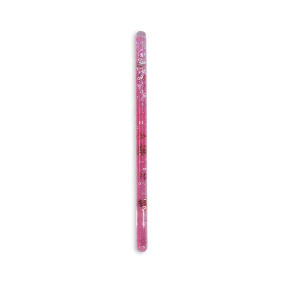 Laat de magie tot leven komen met deze magische glitter twirlstok in de variant cherry. Deze betoverende twirlstok is perfect voor kleine dromers die houden van fantasie en creativiteit. VanZus