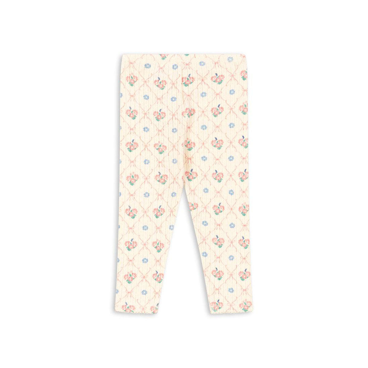 Dit lieve broekje ziet er niet alleen heel leuk uit, maar zit ook enorm lekker. De minnie broek in de variant fleur decor van het merk Konges Slojd is namelijk gemaakt van 100% organisch katoen. VanZus