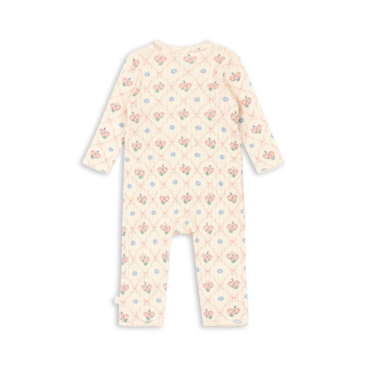 De Konges Slojd minnie newborn onesie in fleur decor-print is perfect voor je pasgeboren kindje. Gemaakt van zacht, biologisch katoen met handige drukknopen voor makkelijk verschonen. Ideaal voor elke dag! VanZus