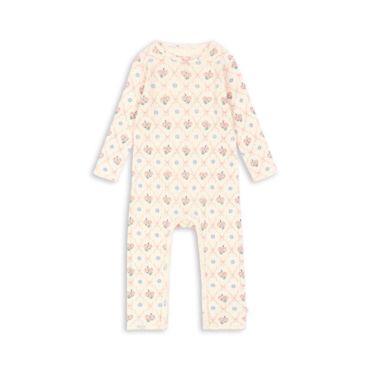 De Konges Slojd minnie onesie in fleur decor-print is perfect voor je pasgeboren kindje. Gemaakt van zacht, biologisch katoen met handige drukknopen voor makkelijk verschonen. Ideaal voor elke dag! VanZus