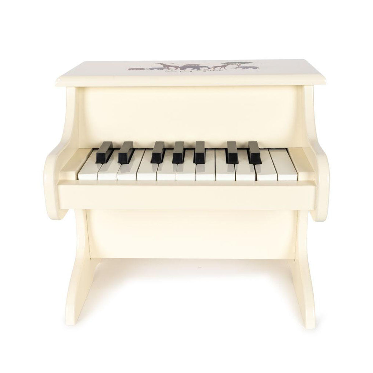 Is jouw kindje echt al een kleine muzikant? Geef hem of haar dan een eigen muziekinstrument cadeau, bijvoorbeeld deze leuke piano in de variant grand safari van Konges Slojd! Speciaal in kinderformaat, zodat het voor je kindje makkelijk is om op te spelen. VanZus