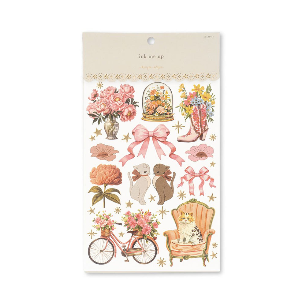 De Konges Slojd plaktattoos girl mix-pack biedt meer dan 30 kleurrijke schattige tijdelijke tatoeages voor eindeloos speelplezier. Perfect voor feestjes of gewoon wanneer je daar in in hebt. VanZus