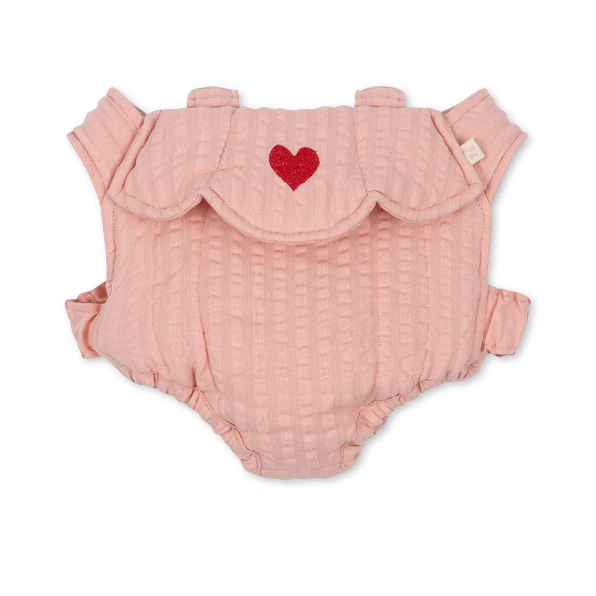 Speelt jouw kindje graag met poppen? Dan is deze leuke draagzak voor poppen in de variant mellow rose van Konges Slojd een echte must have! Met deze handige poppendrager kan je kindje zijn of haar pop makkelijk overal mee naartoe nemen en ervoor zorgen, net zoals mama of papa. VanZus