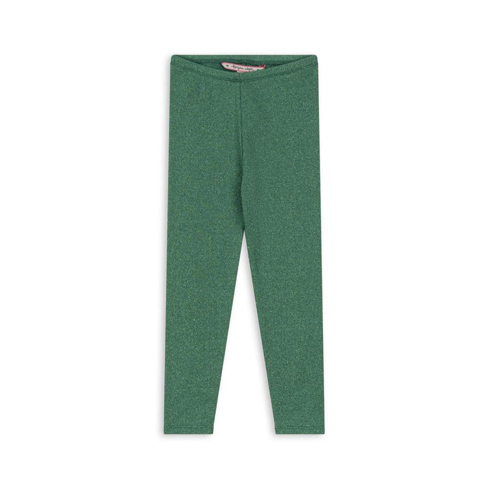 Hoe tof is deze roli broek in de kleur bottle green van het merk Konges Slojd? Deze broek is ideaal om toffe outfits mee te creëren. Draag de broek als legging onder een leuke jurk of rok, of draag hem als broek met een leuke trui. Je kunt er alle kanten mee op! VanZus