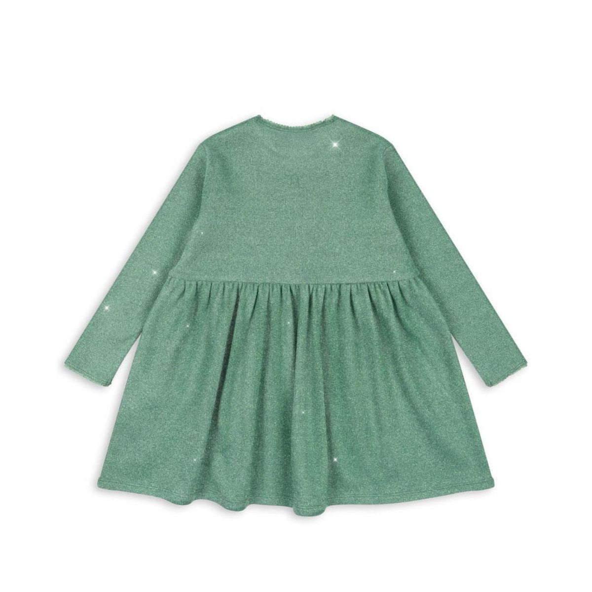 Zeg nu zelf, dit lieve jurkje is toch een absolute eyecatcher? Het ideale jurkje voor elke prinses. De jurk heeft een opvallende groene kleur, ziet er ontzettend schattig uit en zit ook nog eens lekker. Je kindje zal er ook blij van worden, dus! VanZus