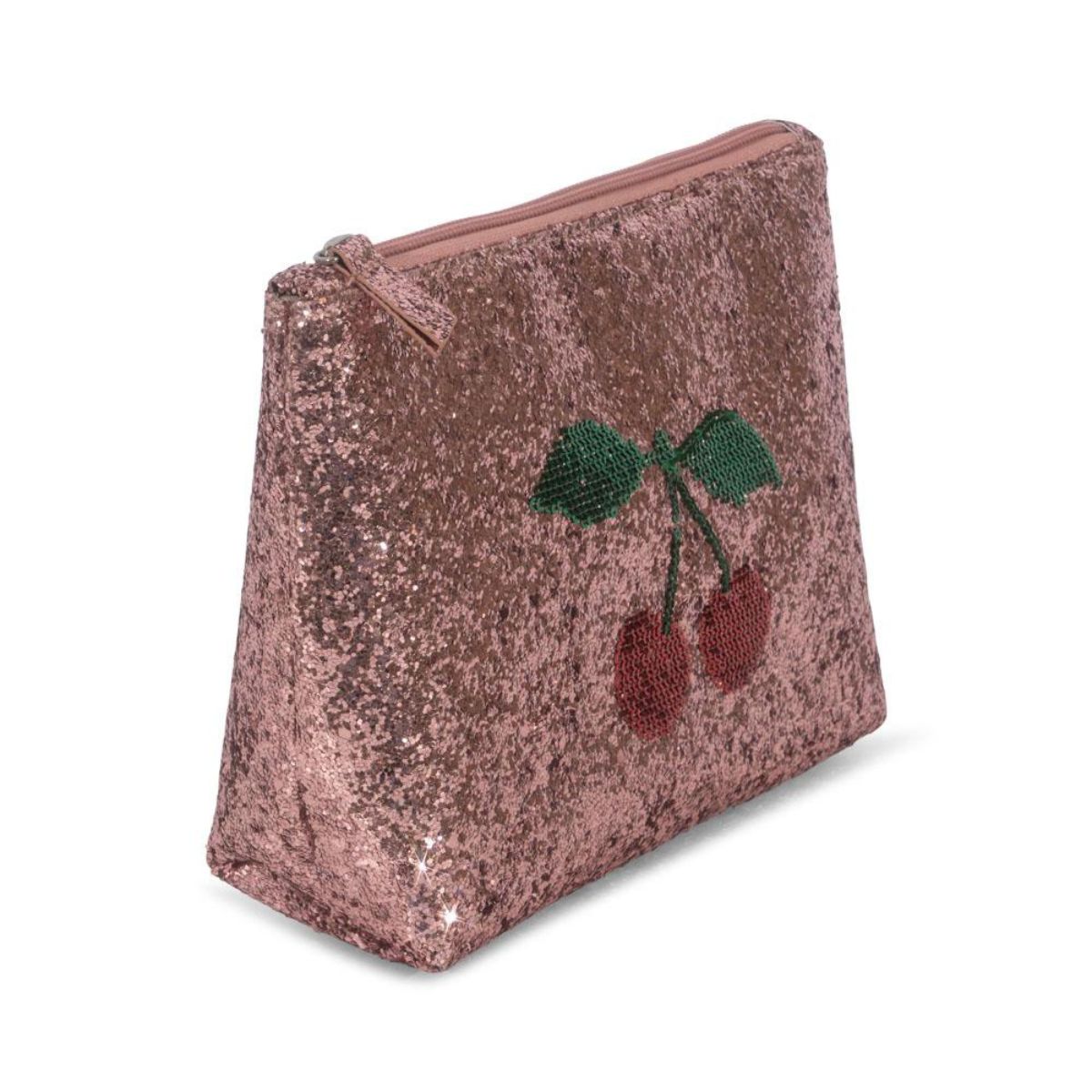 Al je essentials, of die van je kleintje, neem je mee in deze te gekke tutti toilettas in de variant mellow rose van het merk Konges Slojd. VanZus