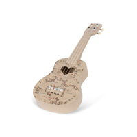 Is jouw kleintje een muzikant in spe? Dan is deze leuke houten ukelele in de variant mizumi van Konges Slojd het ideale cadeau. Dit speelgoed is namelijk speciaal gemaakt voor kleine gitaristen. VanZus