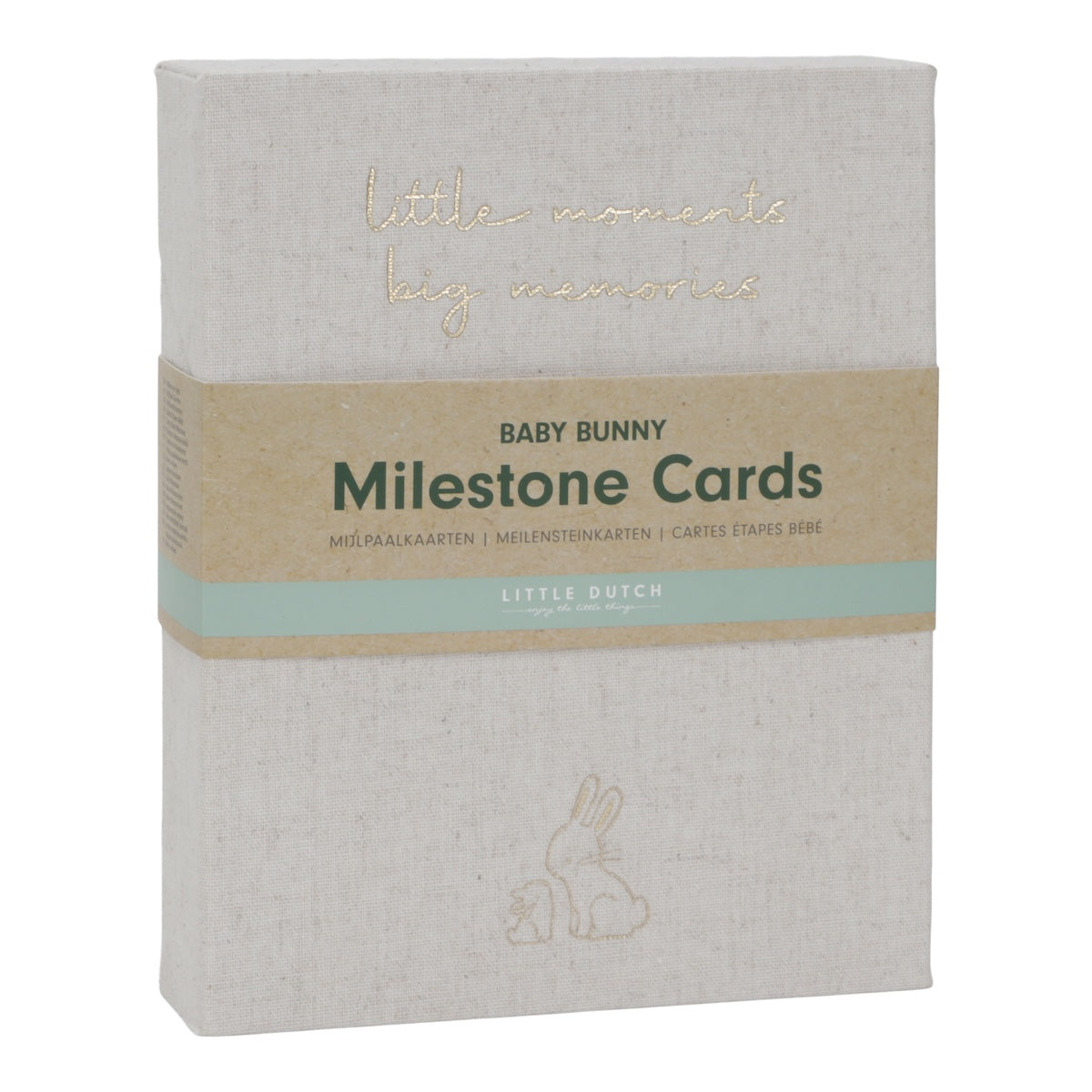 Little Dutch milestone cards 'my first year' baby bunny