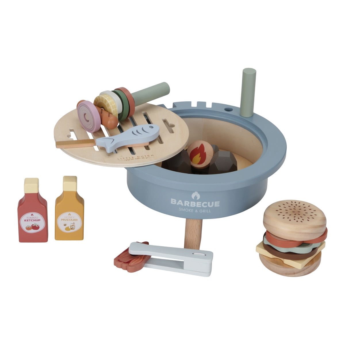 Little Dutch barbecue toy set