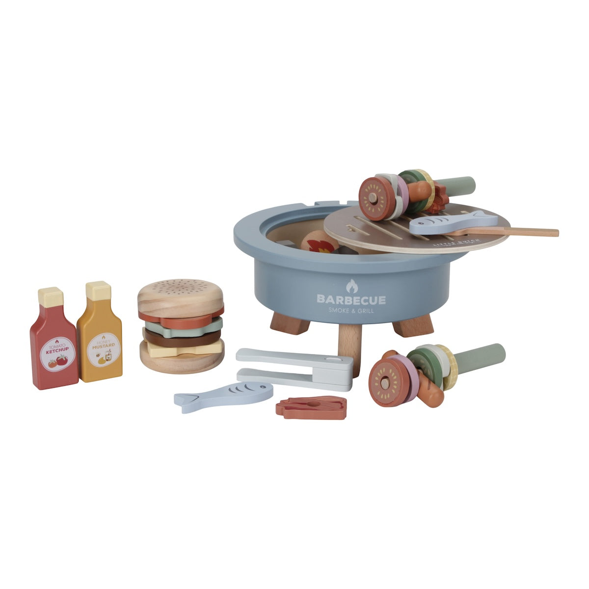 Little Dutch barbecue toy set