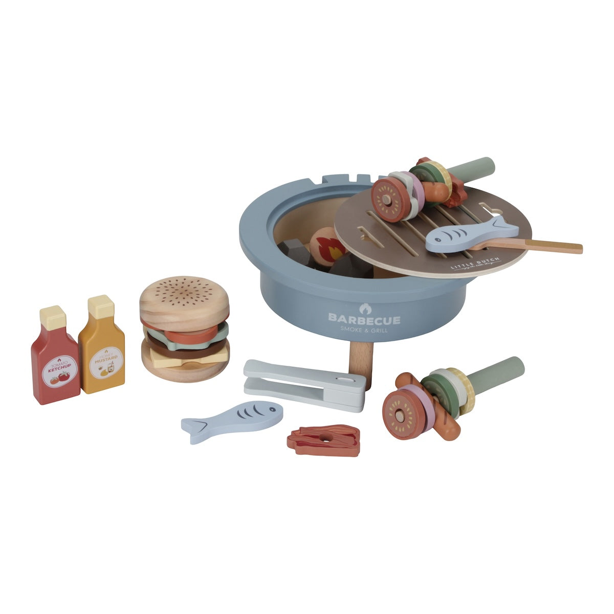 Little Dutch barbecue toy set