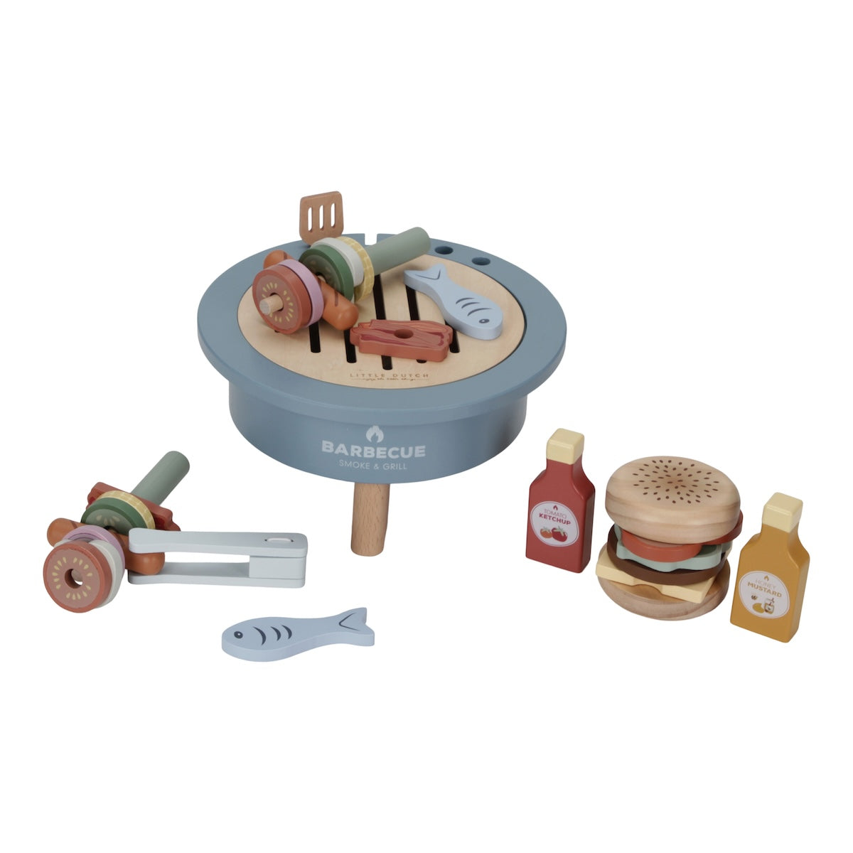 Little Dutch barbecue toy set