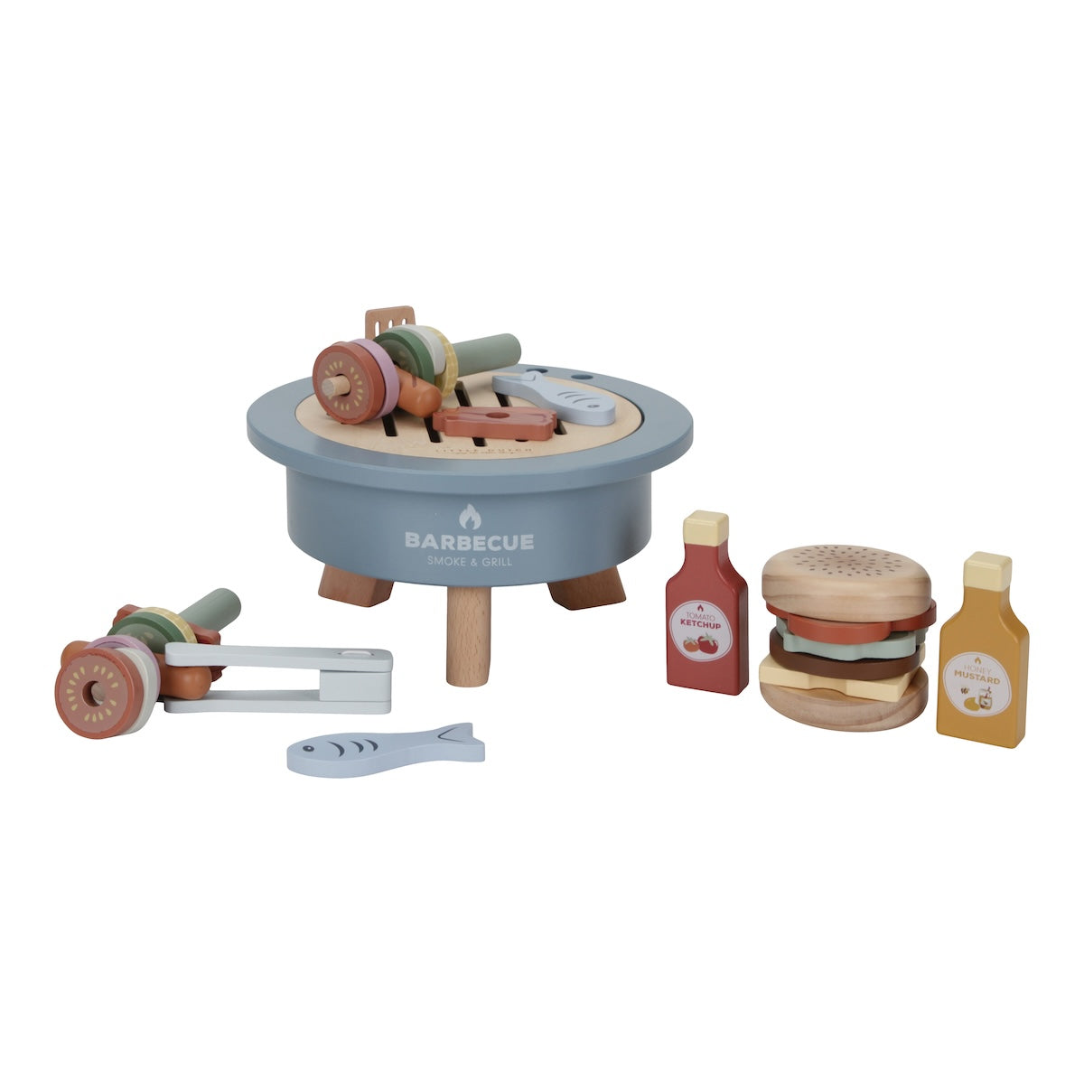 Little Dutch barbecue toy set