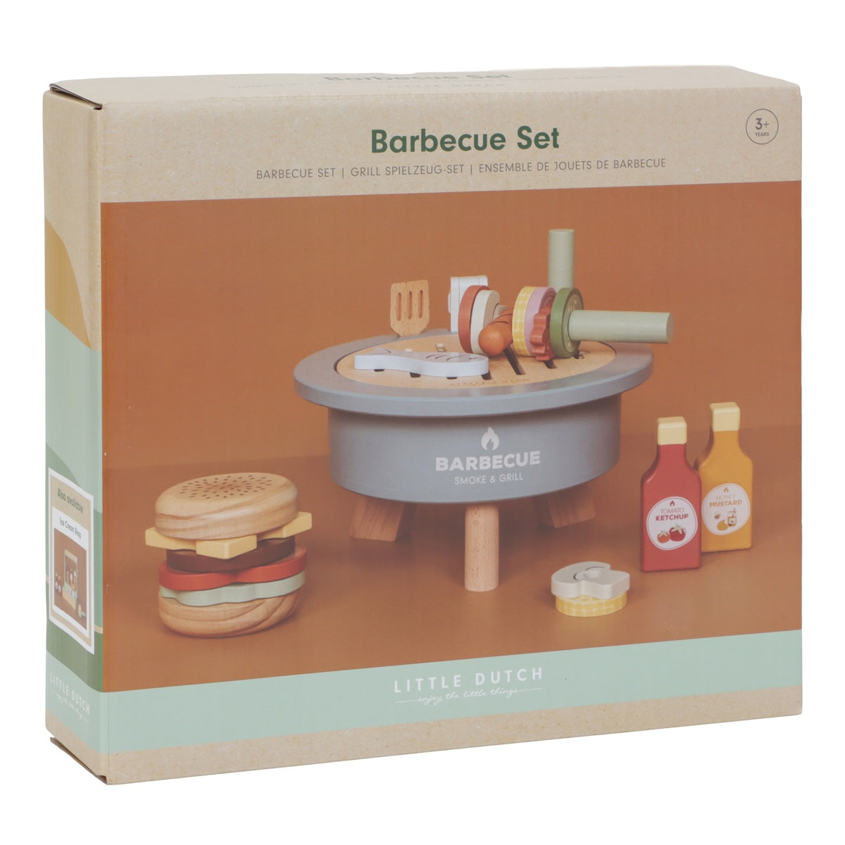 Little Dutch barbecue toy set