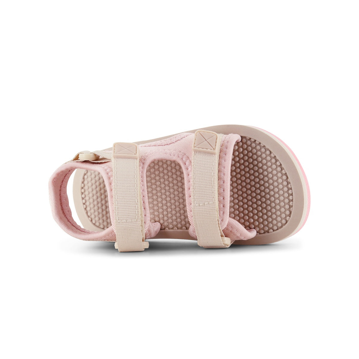 De Shoesme lichtgewicht sandaal pink beige is extreem licht van gewicht. Deze zomerschoen is ideaal voor kinderen die al goed kunnen lopen. Met deze sandaaltjes kunnen ze de hele dag buiten spelen. VanZus.