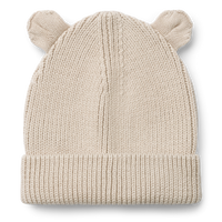 Maak kennis met te leuke gina beanie met oortjes in de kleur sandy van het toffe merk Liewood. Deze muts is de perfecte combinatie van stijl en functionaliteit voor de kleintjes! VanZus