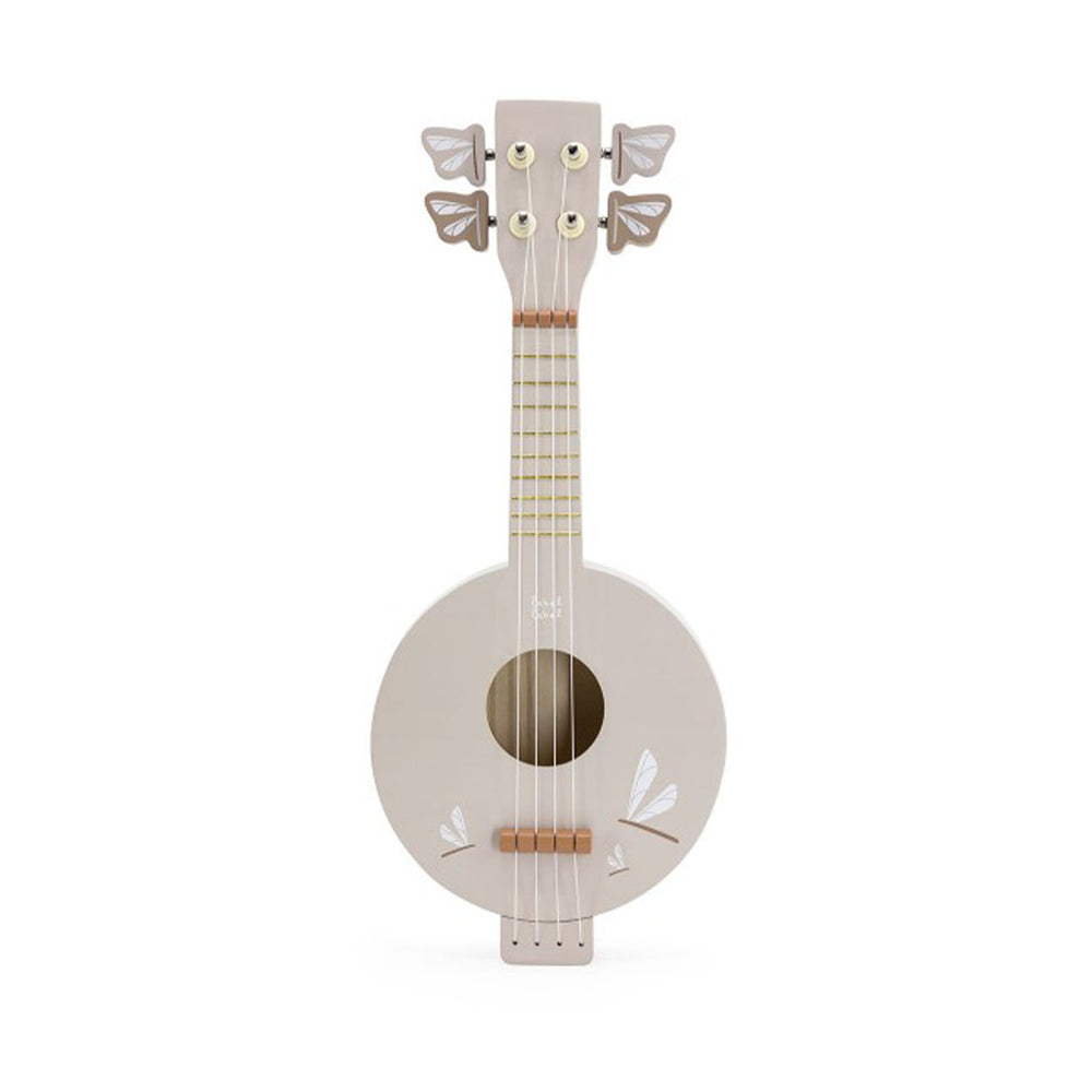 Laat je kindje kennis maken met muziek met deze fantastische houten banjo in de kleur nougat van het leuke merk Label Label. Deze prachtige banjo is niet alleen leuk om mee te spelen, maar ziet er ook fantastisch uit! VanZus