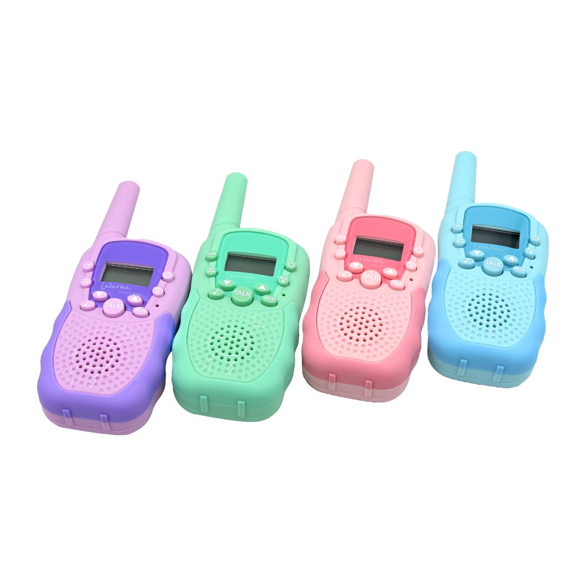 Ga op avontuur en blijf verbonden met de Lalarma walkie talkie blue! Of je nu speelt in de achtertuin, een spannende speurtocht doet of op pad gaat in de natuur, met deze walkie talkie sta je altijd in contact met vrienden en familie. VanZus