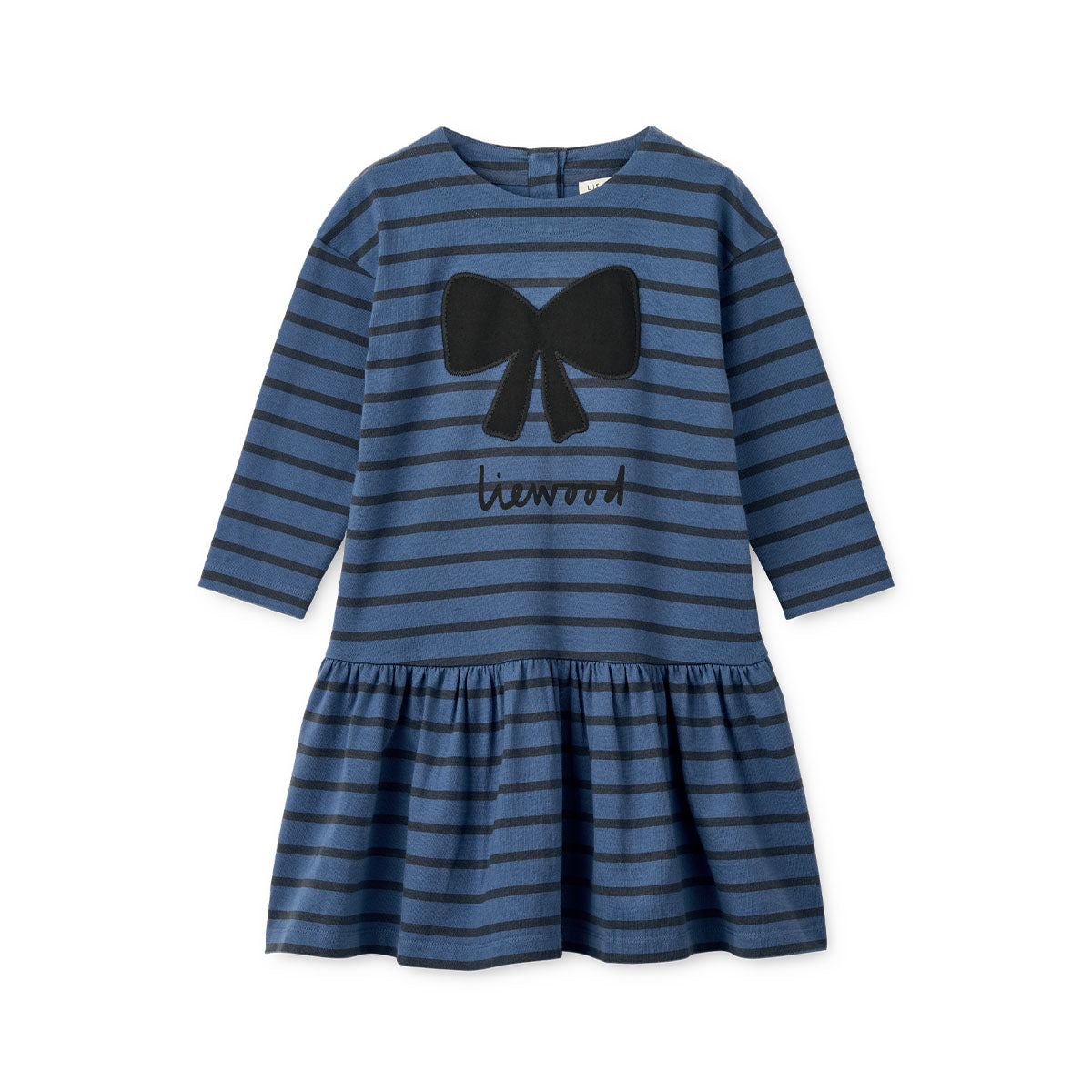 Voor een feestje of voor een dagelijkse look: met dit leuke Liewood alberte jurkje in stripe indigo blue/classic navy kun je alle kanten op! De jurk zit super comfortabel maar ziet er ook super stijlvol uit. Hij zal dan ook zeker een favoriet worden van jouw kleintje. VanZus