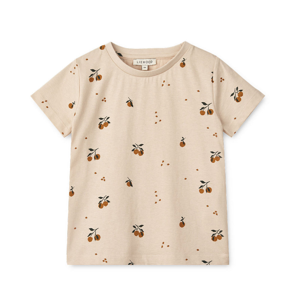 Verrijk de garderobe van je kind met dit schattige apia T-shirt in de kleur peach/sea shell van het merk Liewood. Dit stijlvolle shirtje ziet er niet alleen geweldig uit, maar zit ook heel erg comfortabel! VanZus