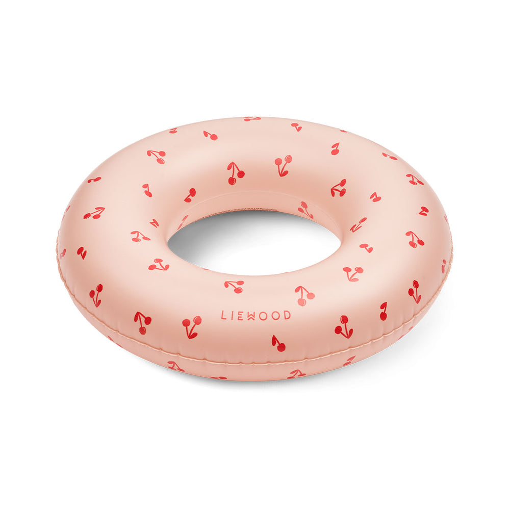 Duik in wateravonturen met deze te schattige baloo zwemband in de print cherries/apple blossom van het merk Liewood! Deze leuke zwemband, bedrukt met vrolijke rode kersen, voegt een vleugje speelsheid toe aan de zwemervaring van jouw kleintje. VanZus