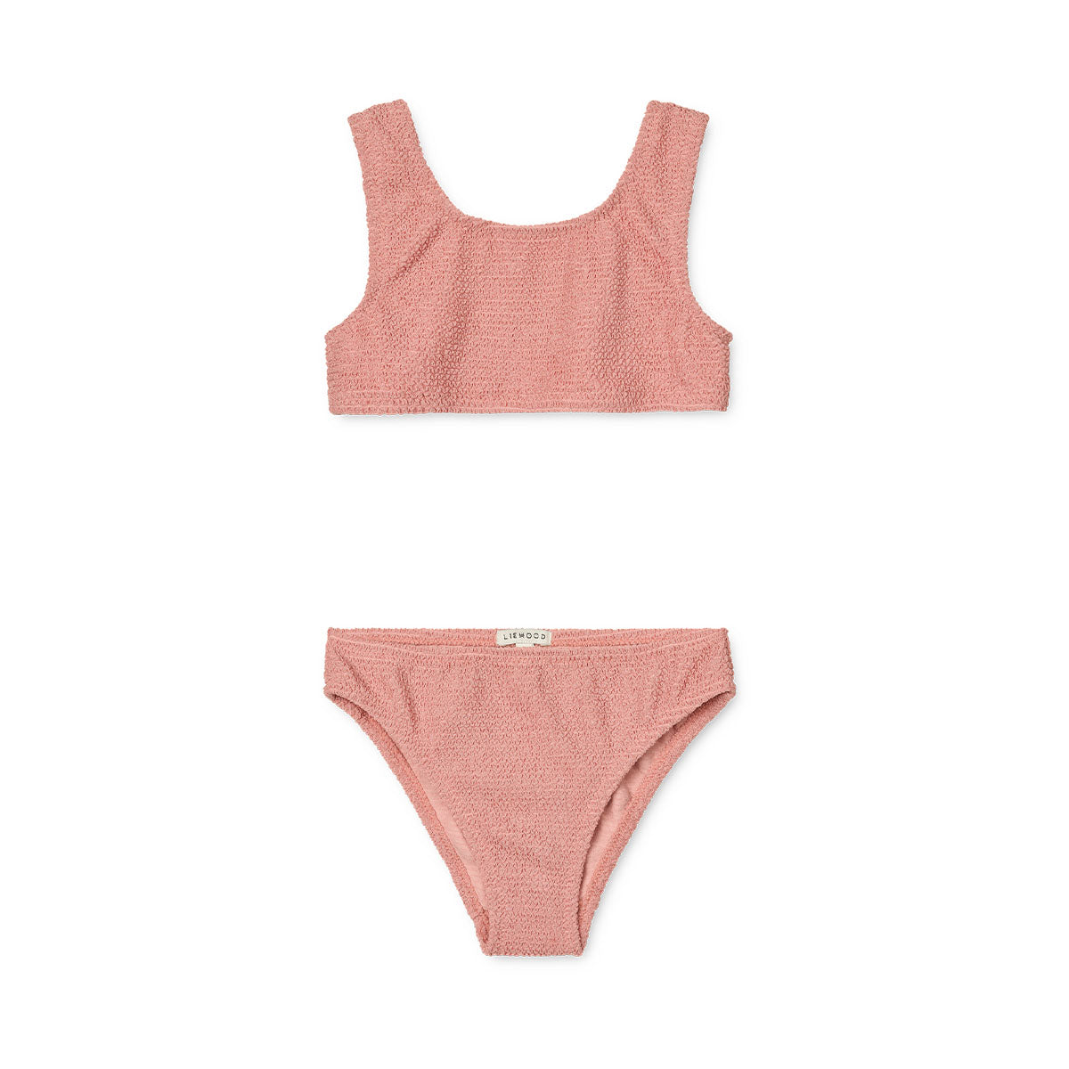 Laat je kleintje stralen deze zomer met deze bello bikini in de variant dusty rose van het vrolijke merk Liewood. Deze stijlvolle bikini is gemaakt van duurzame, gerecyclede materialen en biedt ultiem comfort tijdens het spelen en zwemmen. VanZus