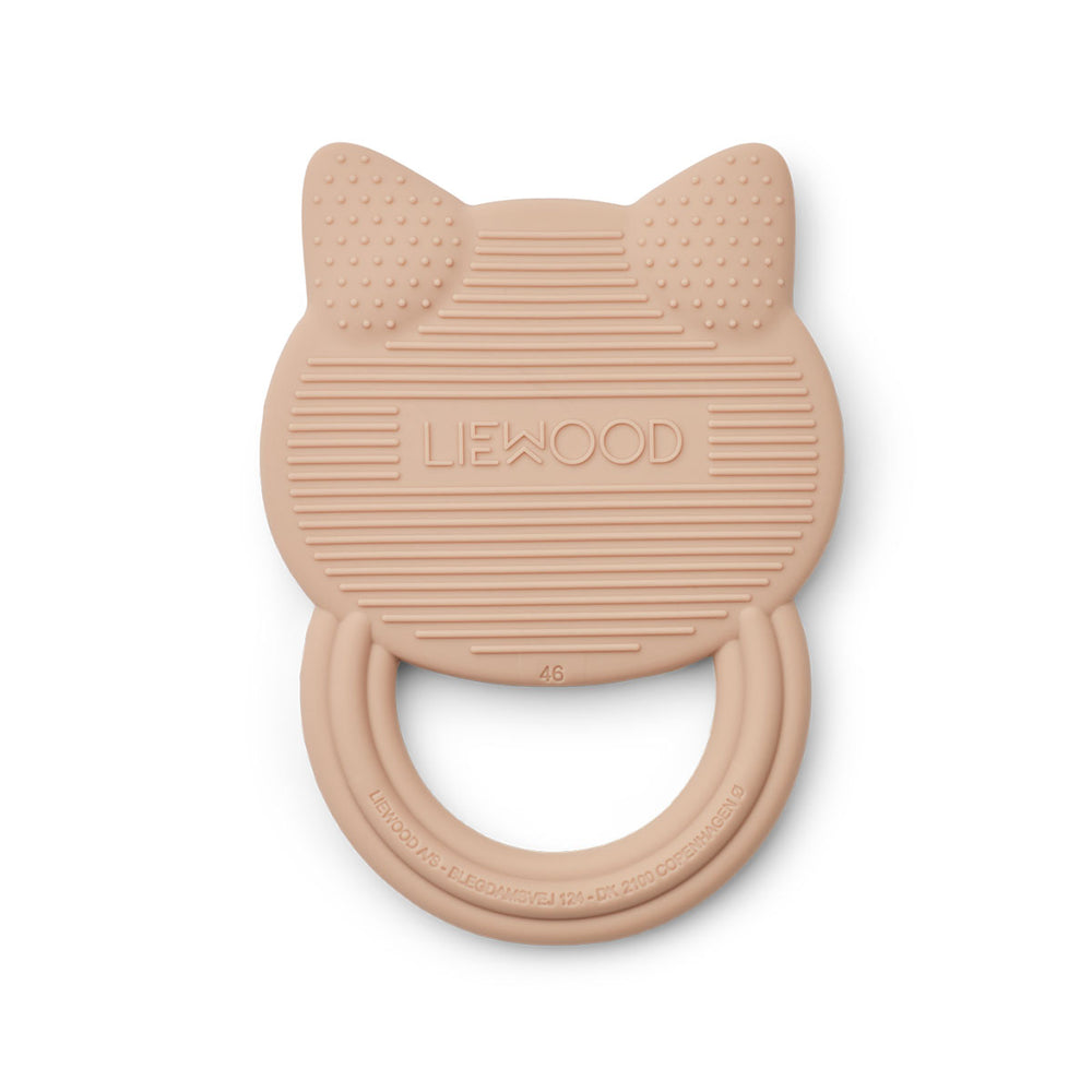 Hoe tof is de gemma bijtring cat in de variant rose van Liewood? Deze 100% BPA-vrije siliconen bijtring zorgt ervoor dat het doorkomen van de tandjes minder pijnlijk is voor jouw kindje. Hip en functioneel! VanZus