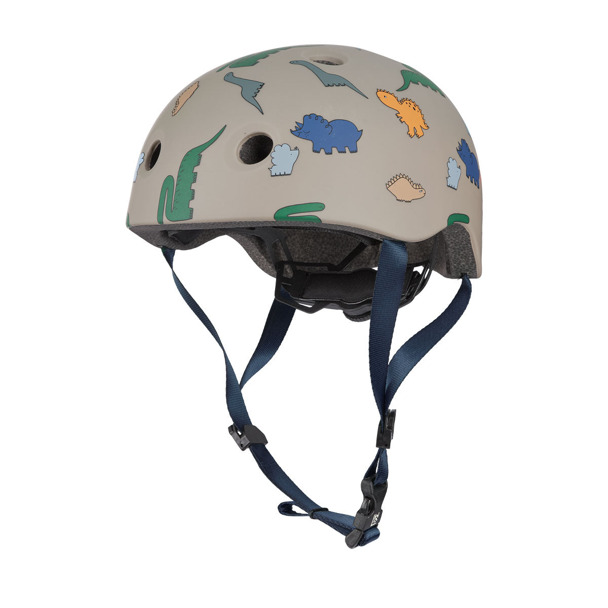 Veiligheid en stijl gaan hand in hand met deze toffe fietshelm in de kleur dinosaurs/mist van het merk Liewood. Deze helm is ontworpen om niet alleen bescherming te bieden tijdens avontuurlijke fietstochten, maar ook om er stijlvol uit te zien tijdens het fietsen! VanZus