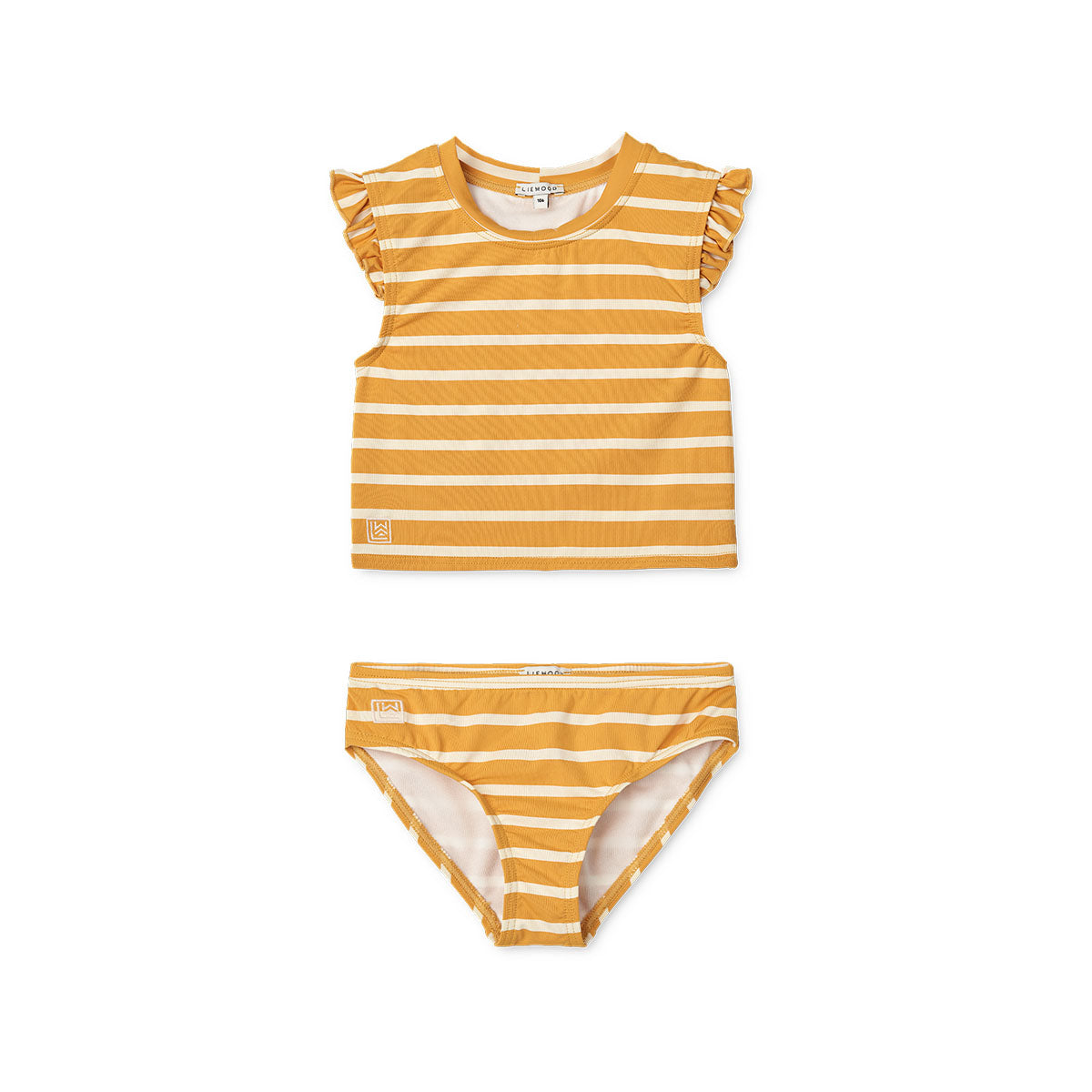 Deze judie bikini van Liewood in de kleur yellow mellow/creme de la creme is ideaal voor op de warme zomerdagen of voor naar het strand! Met deze bikini aan is je kindje namelijk 100% summer proof! En, wat ook erg fijn is, de bikini beschermt je kindje tot factor 40! VanZus