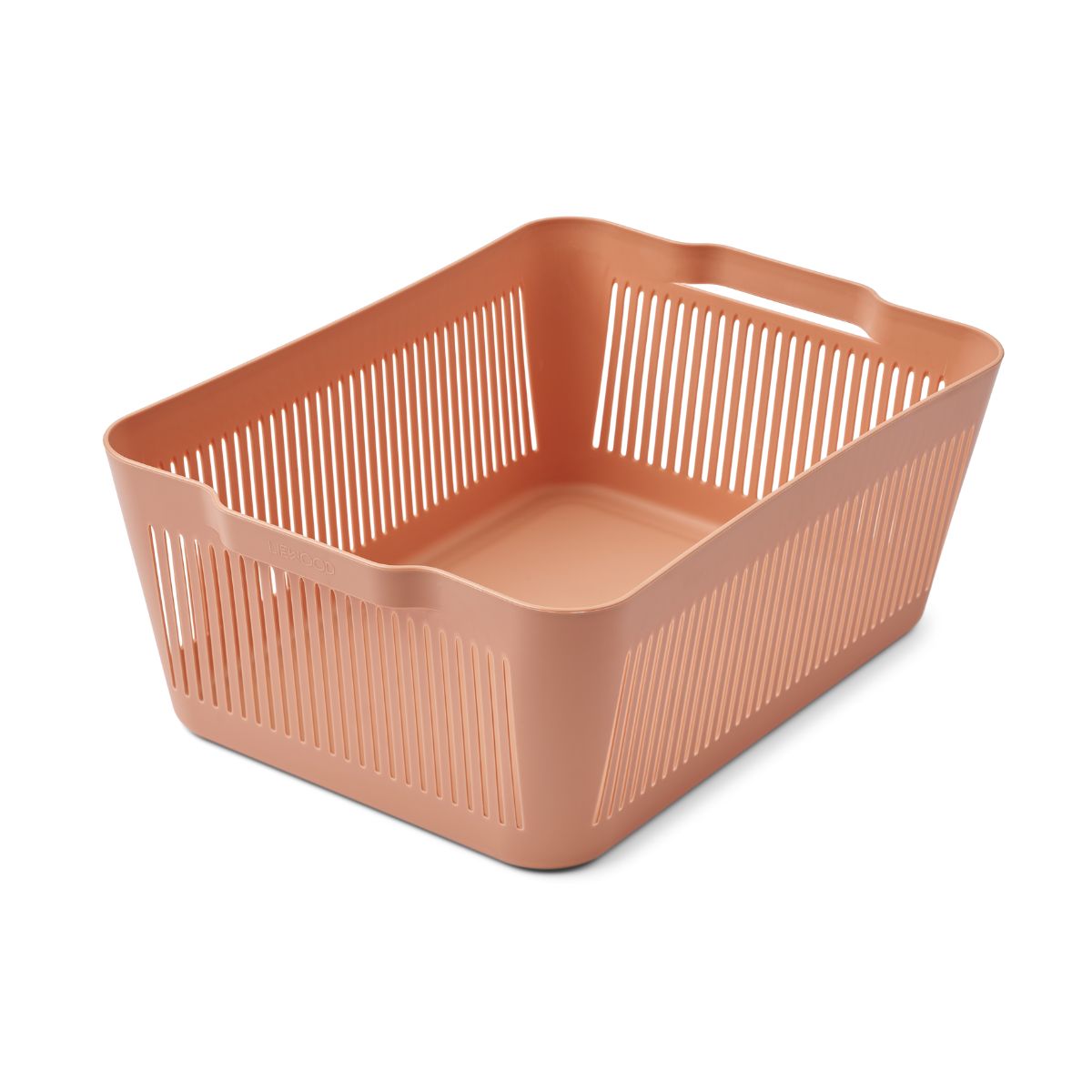 Spullen opbergen, zoals het speelgoed van je kleintje, wordt een piece of cake met deze makeeva 2-pack opbergmand L in de kleur tuscany rose van het merk Liewood. Deze mooie plastic manden hebben een mooie oudroze kleur en een simpel, modern design, waardoor ze goed passen in verschillende interieurstijlen. VanZus