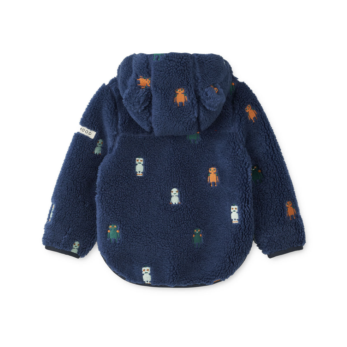 Je kind blijft lekker warm met de Liewood mara jas met oortjes in de kleur robots/indigo blue! Deze leuke fleecejas voor kinderen is geschikt voor alle avonturen in de buitenlucht. VanZus