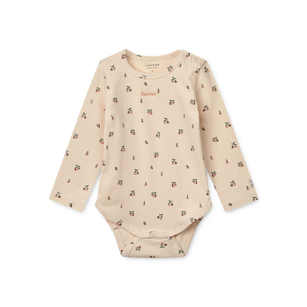 Ben je op zoek naar fijne rompers voor je kleintje? Dan is dit yanni baby rompertje in de variant peach mini/sea shell ideaal! Deze fijne romper komt van het Deense merk Liewood en is een echte must have! VanZus