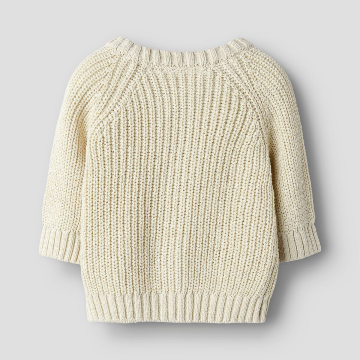 Lil' Atelier baby emlen knit vestje turtledove